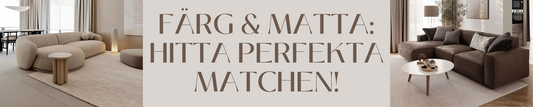 Färgscheman och Mattval
