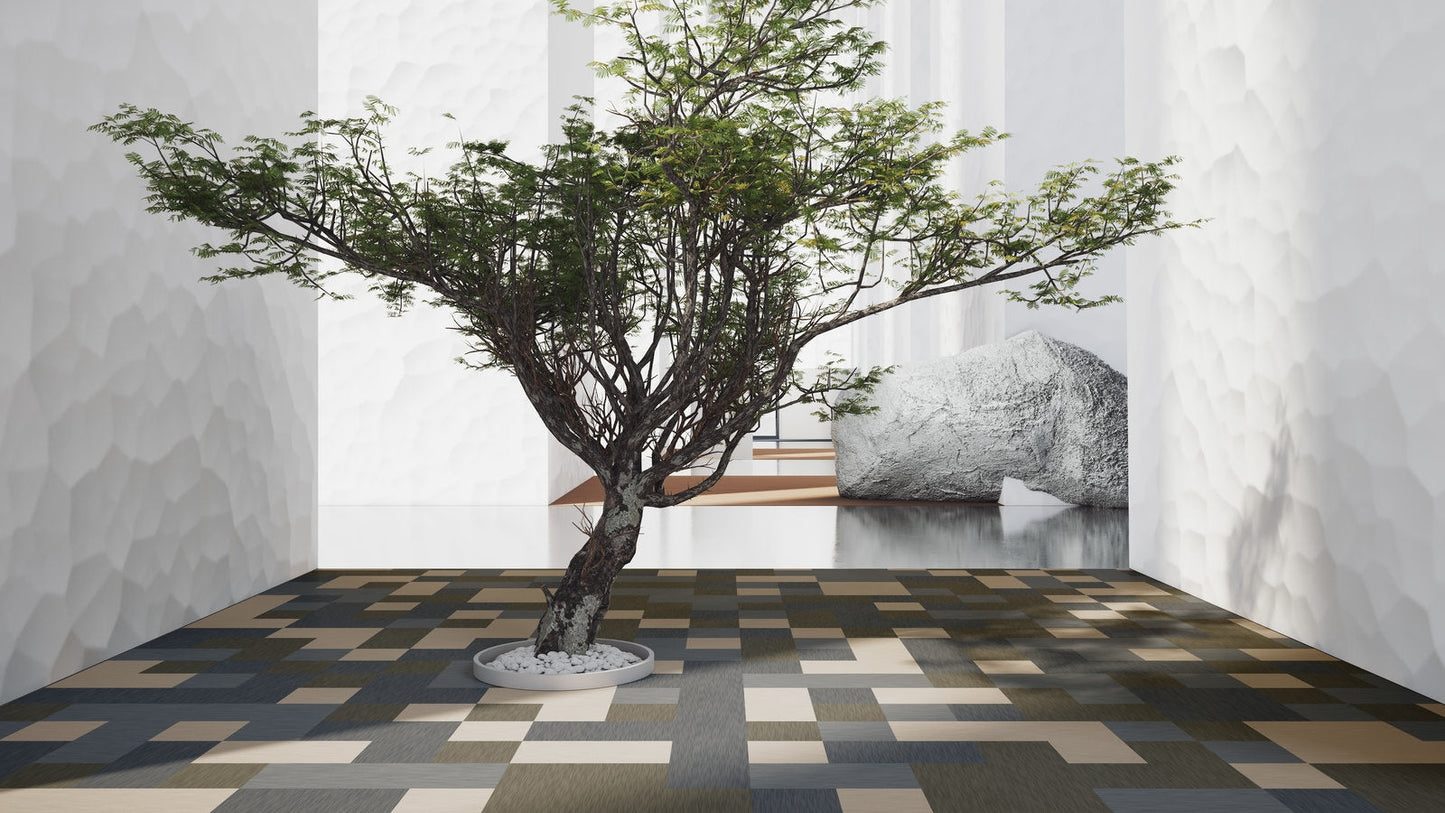 Bolon Textilplatta - Emerge 50 x 50 cm