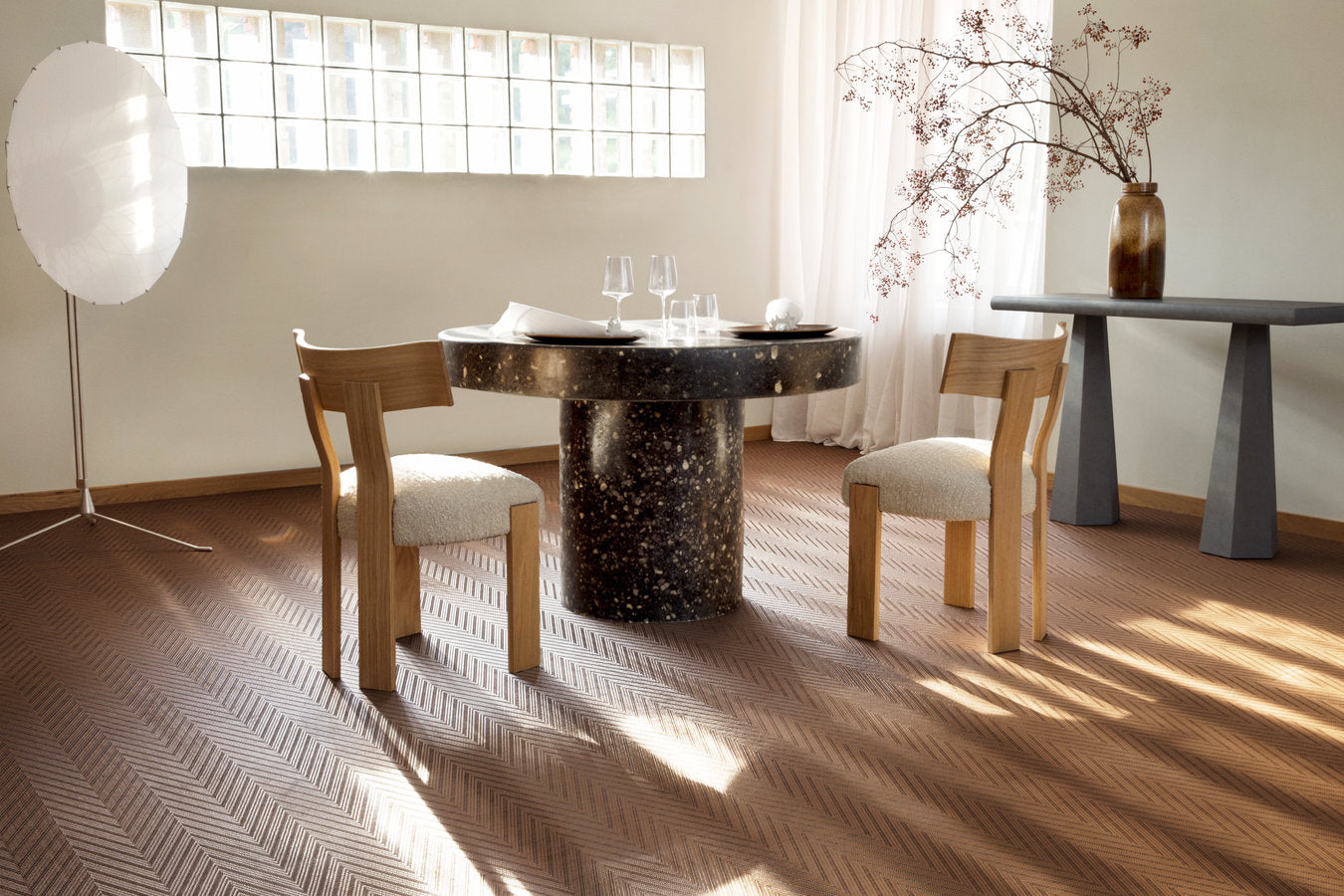 Bolon Textilplatta - Graphic 50x50 cm