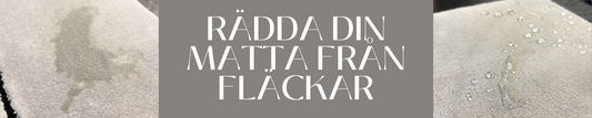 Rädda din matta från fläckar – och glöm inte impregneringen!