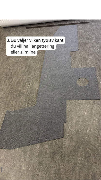 Båtmattor & Husbilsmattor Med Langettering