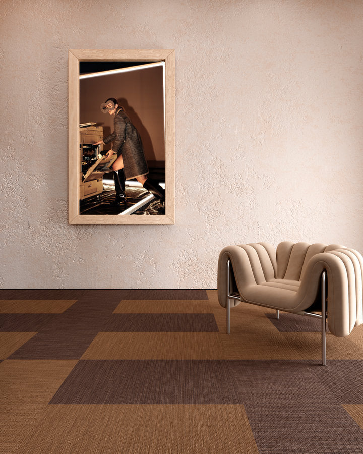 Bolon Textilplatta - Emerge 50 x 50 cm