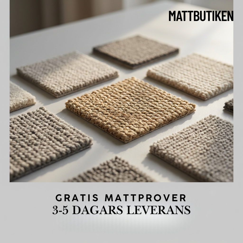 Beställ mattprover hem – Helt gratis