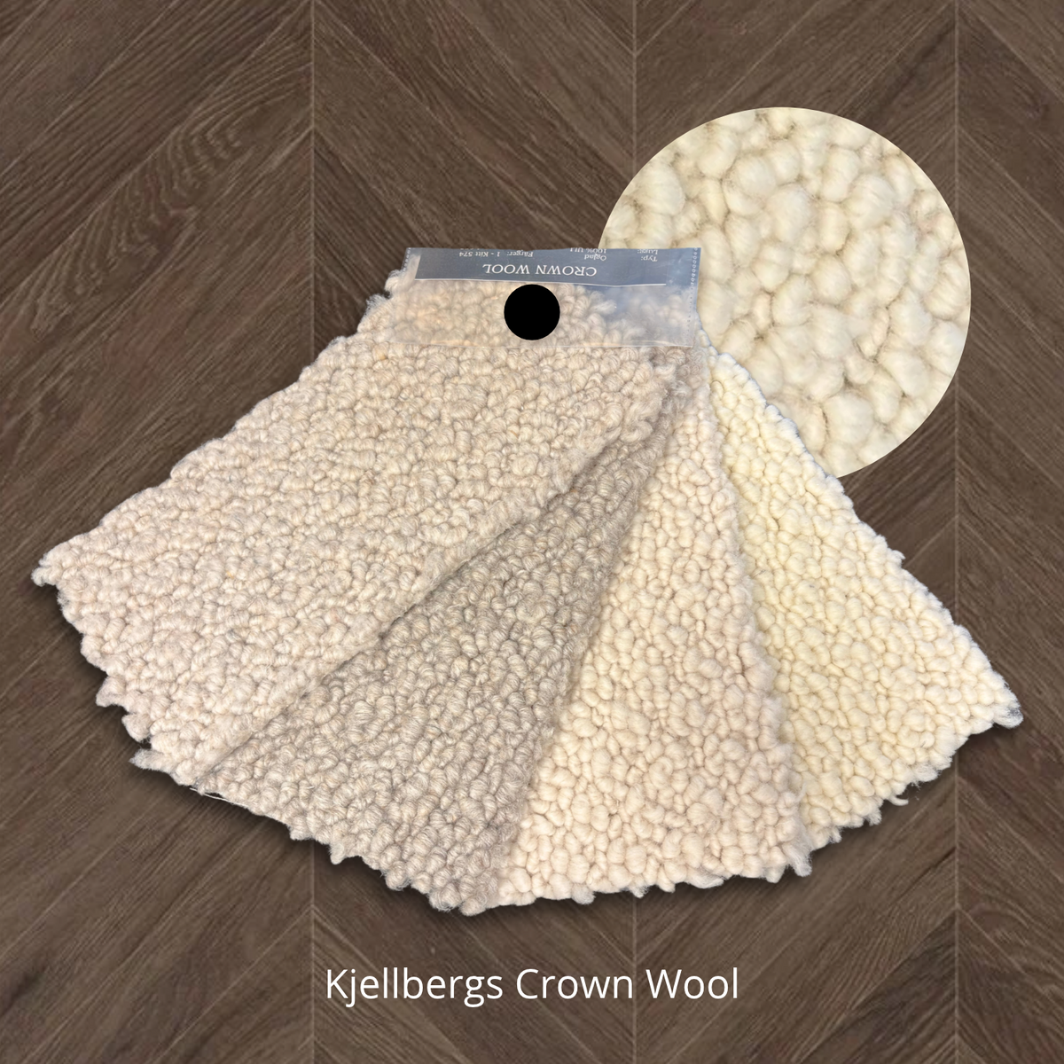 Kjellbergs Ullmatta Crown Wool