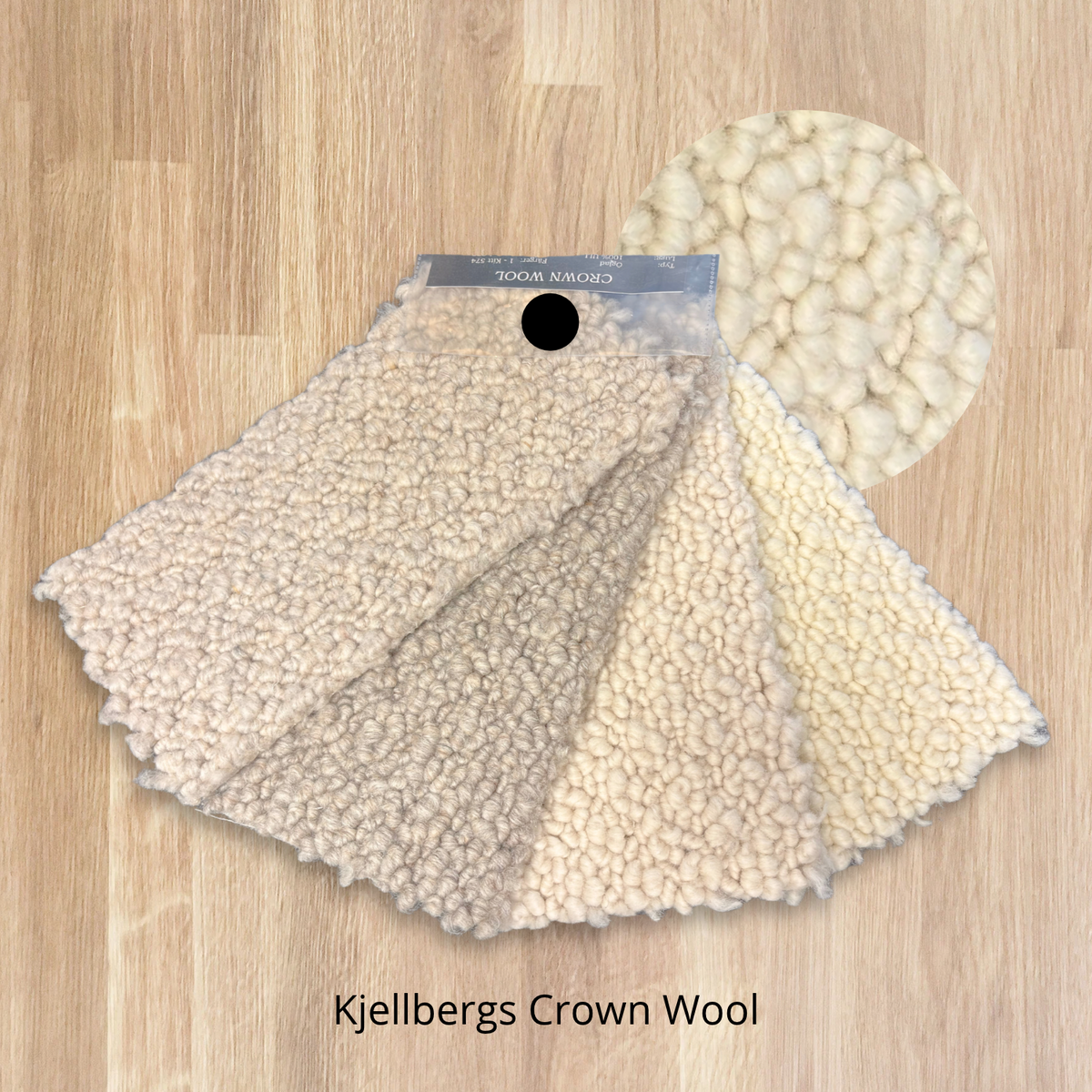 Kjellbergs Ullmatta Crown Wool