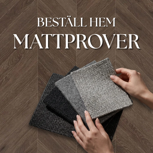 Beställ mattprover hem - Gratis vid order