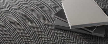 Jacaranda Natural Weave Herringbone Ullmatta