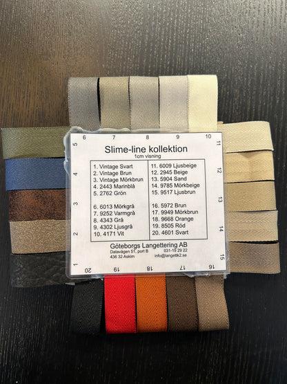 SlimLine kantsöm 1cm